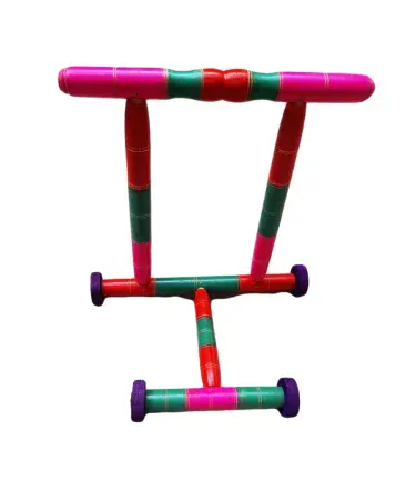 Handmade Traditional Wooden Baby Walker Cart for Toddlers Learning to Stand and Walk - 15 inch height - Learn to walk aid