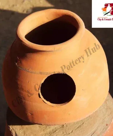 Fisher-Parrot-Breeding-Nest-Clay-Pots-Durable-Natural-Makti-Cockatiel-Nesting-Easy-Clean