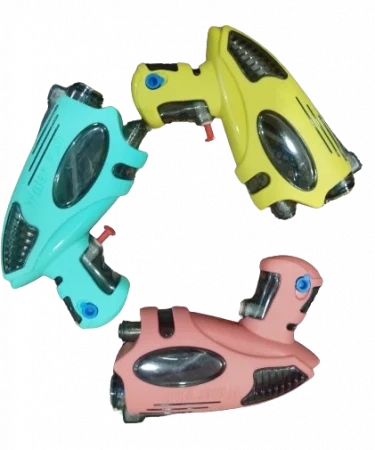 Soak the Fun High-Pressure Water Gun for summer blasts, showing powerful long-distance water spray action, ideal for outdoor play and water fights.