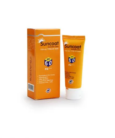 Suncoat SPF 60 Broad-Spectrum Sunscreen Lotion for UVA/UVB Protection, Lightweight Non-Greasy Formula for All Skin Types, Prevents Sunburn & Premature Aging in Pakistan
