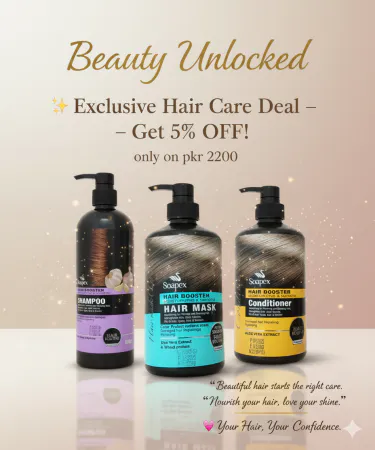 ** Soapex Hair Booster Hair Care Deal Pakistan | Khareedo/Kharedo Best Price Bundle