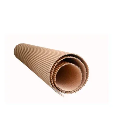 Brown Corrugated Wrapping Paper Roll 32 feet length 28 inch height for fragile item packing and shipping