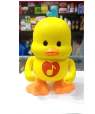 Dancing Duck Musical LED Toy for toddlers and crawling babies, an early educational toy with lights and music.