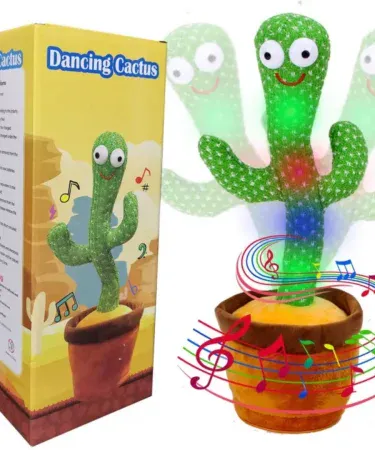 ** Dancing Cactus Talking Toy - Voice Repeat & Singing Cactus for Kids | Khareedo Pakistan