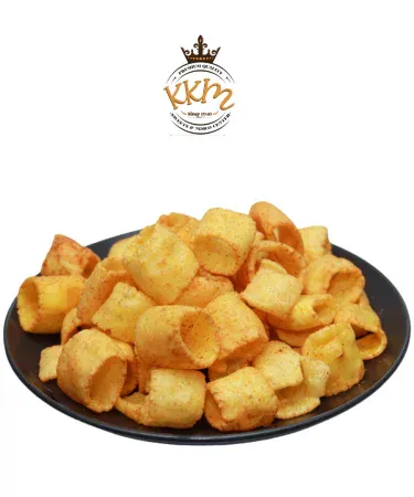 KKM Masala Ring Chips Family Pack - Crunchy & Spicy Namkeen Rings | Crispy Snack Bowl | Buy Khareedo Pakistan