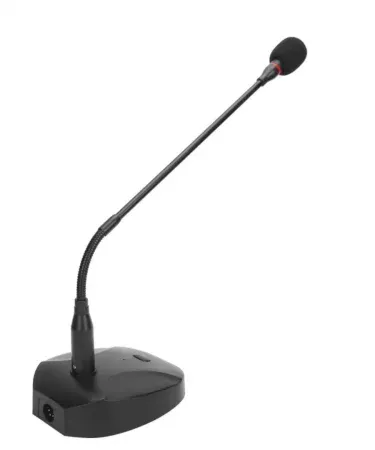 Wireless Black MX D 26 24-inch Professional Desk Standing Conference Microphone for clear audio in meetings and conferences.
