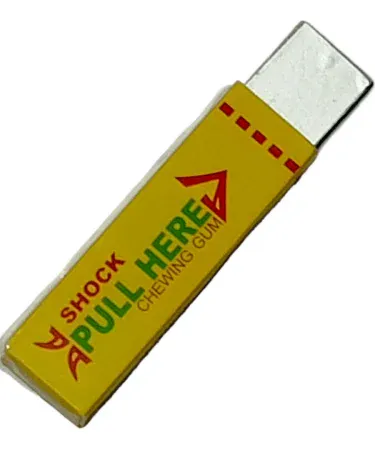 Realistic Shocking Chewing Gum Prank Stick – Electric Joke Gum for Gag Gifts and Funny Pranks