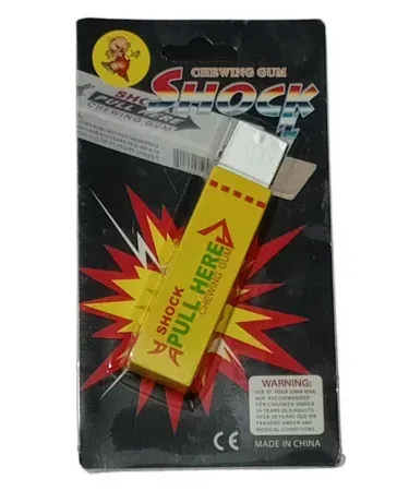 Realistic Shocking Chewing Gum Prank Stick – Electric Joke Gum for Gag Gifts and Funny Pranks