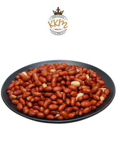KKM Salty Peanuts - Premium Roasted & Salted, Crunchy High-Protein Snack Bag, Fresh Healthy Tasty Nuts