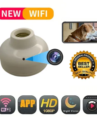 1080P HD WiFi Mini CCTV Camera with Voice Recorder for Smart Home Security, Wireless Video Surveillance Device in Pakistan, Khareedo/Kharedo