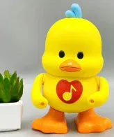 Dancing Duck Musical LED Toy for toddlers and crawling babies, an early educational toy with lights and music.
