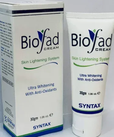 BioFad Cream 30gm - SYNTAX Skin Lightening & Ultra Whitening Cream with Antioxidants for Radiant Skin