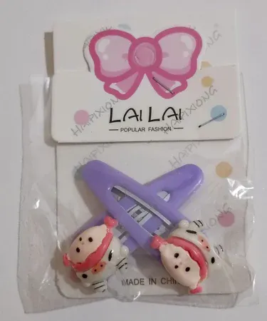 Vibrant multi-colored character hair pins for girls, set of cute cartoon hair clips, kids hair accessories for stylish looks.