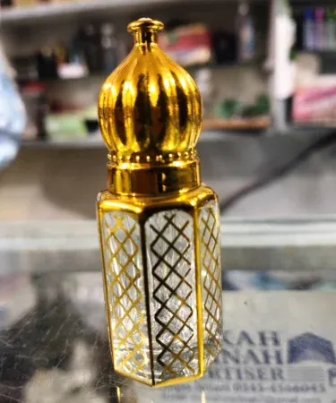 Golden Musk 12ml Attar premium concentrated perfume oil bottle for long-lasting fragrance