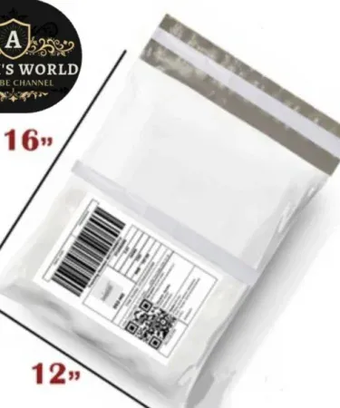 12x16 inch packaging flyers 20 pcs for Daraz shipping and courier parcels, high-quality packing material for professional presentation and product protection