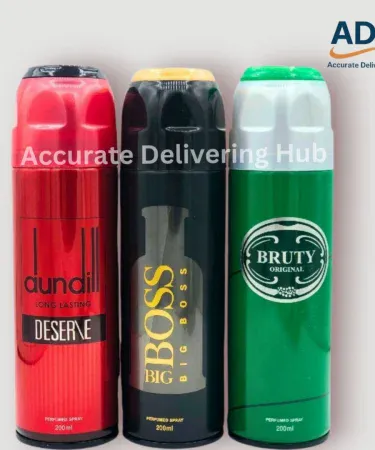 Bruty, Big Boss, Dundill Long Lasting Body Sprays for Men 200ml Collection - Buy Online Khareedo Pakistan