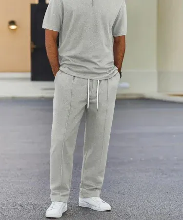 SA Garments Zip Style Stripe Cotton Jersey Tracksuit for Men and Women, imported activewear with zipper and stripes