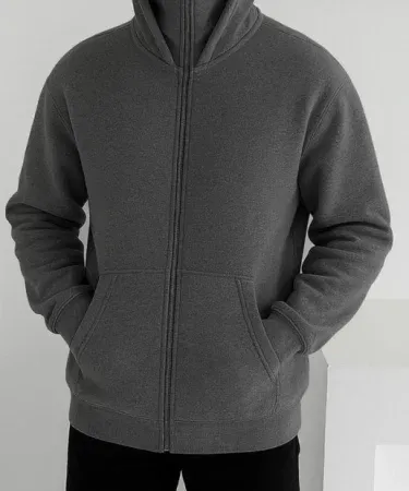 Fleece Balaclava Hoodie with Zipper | Warm Winter Face Mask for Men and Women | Imported 380gsm Casual Hood in Pakistan