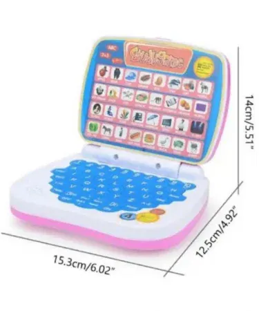 MLLA20 Kids Electronic Learning Laptop Toy for Study and Fun - Interactive Educational Device for Toddlers and Infants from Khareedo