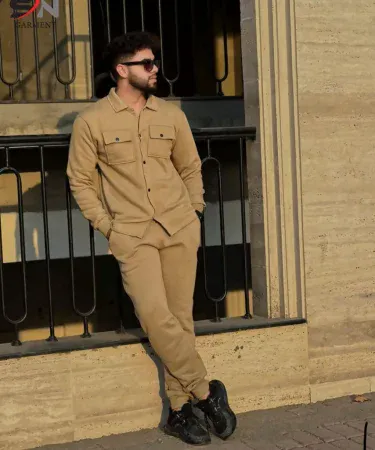 ** WINTER COLLECTION Safari Style Double Pocket Cotton Fleece Tracksuit - Imported Comfort by Khareedo | Kharedo Pakistan