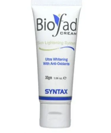 BioFad Cream 30gm - SYNTAX Skin Lightening & Ultra Whitening Cream with Antioxidants for Radiant Skin