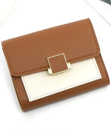 FOREVER YOUNG Style Wallet for Ladies in vibrant colors like Red, Black, Green, Sky Blue. High-quality women's wallet with multiple card slots and cash space from Khareedo & Kharedo Pakistan.