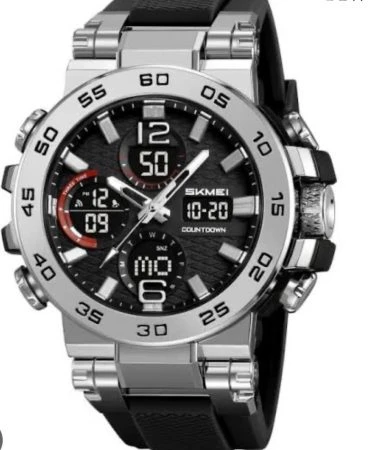 SKMEI Original Digital Analog Watch for Men - Water Resistant and Durable Sporty Look