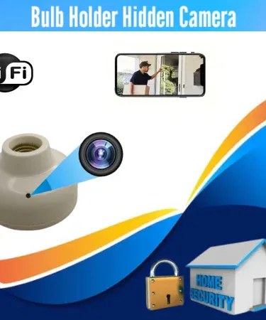 New Technology 8MP HD WiFi Outdoor IP Security Camera with Night Vision and 2-Way Audio, showing a clear view of a property and robust weather-resistant design.