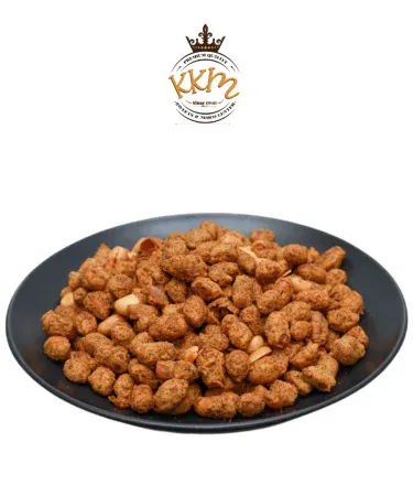 KKM Besan Peanuts – Premium Besan-Coated Crunchy Snack, ideal for tea time, available for online purchase.