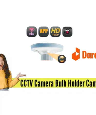 NEW LATEST 2024 Wireless Bulb Holder CCTV Camera for easy home security and discreet surveillance in Pakistan