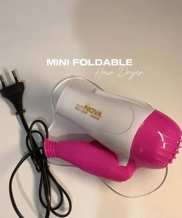 Nova 1000W Foldable Hair Dryer for sale in Pakistan with Check on Delivery