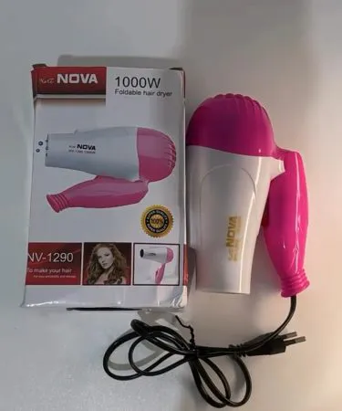 Nova 1000W Foldable Hair Dryer for sale in Pakistan with Check on Delivery