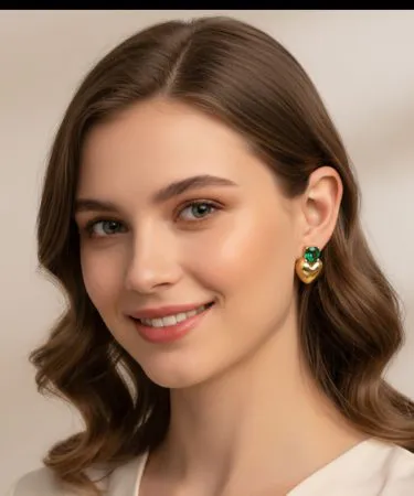 premium-sweet-heart-studs-earrings-green-white**