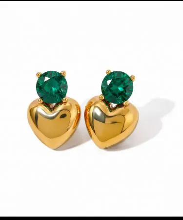 premium-sweet-heart-studs-earrings-green-white**
