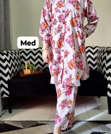 Stitched 2pc Khaddar ready to wear winter suit for women, showing a medium size Khaddar dress with elegant design, available at Khareedo/Kharedo Pakistan.