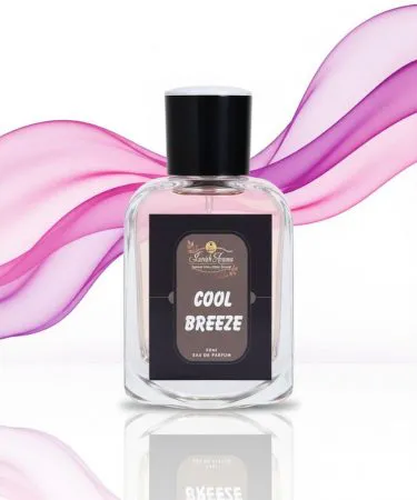Cool Breeze Luxury Perfume 50ml bottle for men, ocean fresh aquatic alcohol-free fragrance with mint lavender musk notes, from Khareedo.pk in Pakistan.
