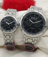 Couple Pair Luxury Quartz Watch – Matching Men and Women Wristwatch – Elegant Fashion Casual Design
