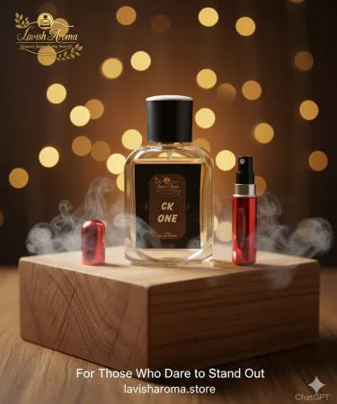 CK One Luxury Perfume 50ml sleek bottle, showcasing its minimalist design and premium alcohol-free unisex fragrance for men and women, available at Khareedo and Kharedo Pakistan.