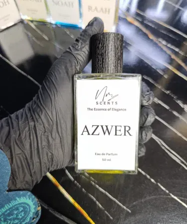AZWER by NR Scents premium long-lasting perfume for men 50ml, a bold, elegant, and masculine fragrance bottle available on Khareedo.pk with check on delivery in Pakistan.