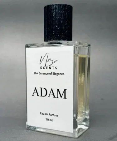 ** ADAM by NR Scents 'The Power of Presence' perfume bottle, premium men's fragrance, Khareedo/Kharedo Pakistan COD service