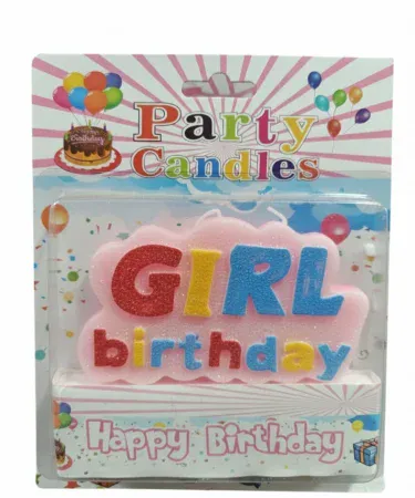 Vibrant Birthday Boy/Girl Candle for cake decoration, perfect for kids' parties in Pakistan from Khareedo with check on delivery