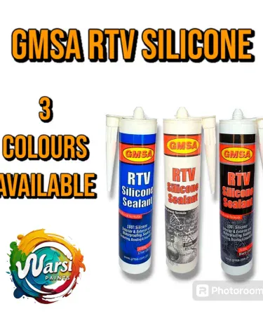 Gmsa RTV Silicone Sealant 20g 50g tube 310ml bottle transparent white black for home and automotive