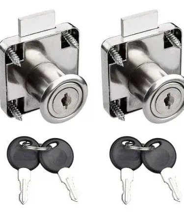 Best quality metal drawer lock with key for cabinet and drawers in Pakistan, high security furniture lock Khareedo Kharedo