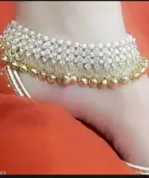 Silver Payal New Style Anklet for Women – Fashionable Jewelry