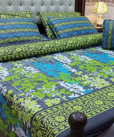 7‑Piece Quilted Comforter Set King‑Size Bedsheet Luxury Winter Bedding, imagecaption=Luxurious 7‑piece quilted comforter set with king‑size bedsheet for a cozy winter bedroom.