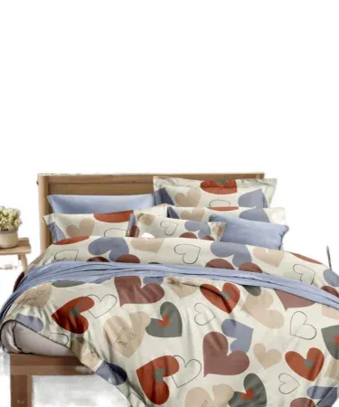 Double Bedsheet King Size – premium cotton‑polyester blend, soft texture, solid and printed designs for king‑size mattresses