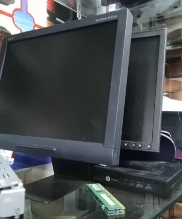 Crystal Clear 15‑Inch LCD monitor with sharp display and VGA port, perfect for home and office use,