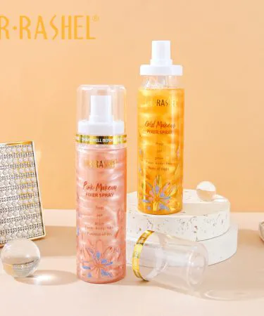 DR.RASHEL Makeup Fixer 100 ml bottle on white background, imagecaption=DR.RASHEL Makeup Fixer – Perfect for a flawless, long‑lasting makeup finish,