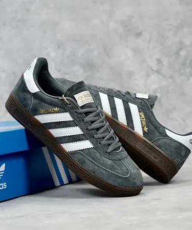 Adidas Handball Spezial premium suede sneakers with cushioned sole and rubber outsole – Khareedo Kharedo