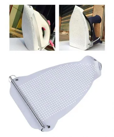 Heat‑resistant Teflon Iron Cover Protector protecting fabric from burns and shine marks
